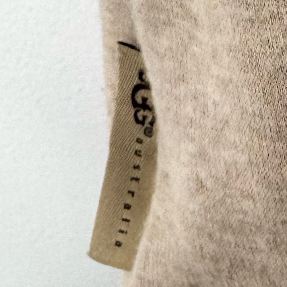 Ugg Cream Zip-Up Jacket With Drawstring Waist Siz… - image 6